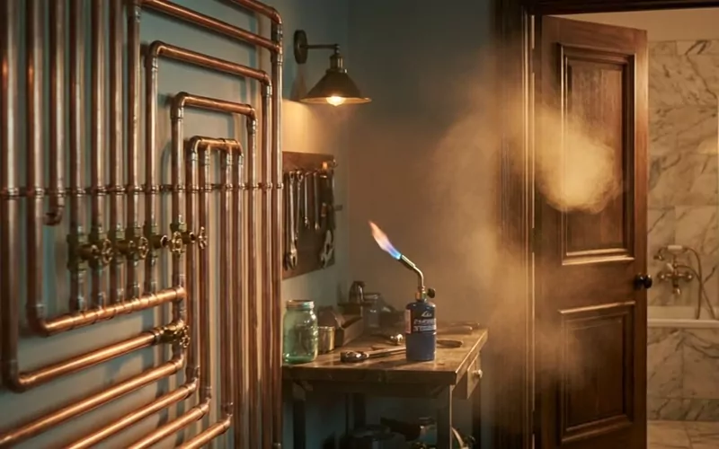 Copper & Spring — master plumbing, a scroll-cinema plumbing landing page